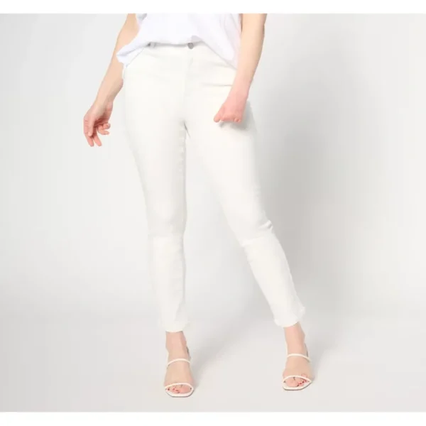 Dennis Basso Petite Colored Twill Ankle Jean - a world of fashionable women's clothing, including a wide selection of dresses and trendy accessories.> Hat
