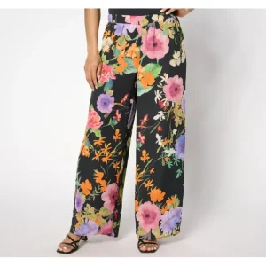 Dennis Basso Petite Italia Knit Printed Flowy Pant - a world of fashionable women's clothing, including a wide selection of dresses and trendy accessories.> Hat