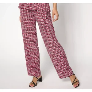 Dennis Basso Petite Printed Italia Knit Pull-On Pants - a world of fashionable women's clothing, including a wide selection of dresses and trendy accessories.> Hat