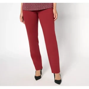 Dennis Basso Petite Straight Leg Pone Knit Pant - a world of fashionable women's clothing, including a wide selection of dresses and trendy accessories.> Hat