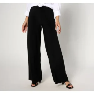 Dennis Basso Regular Italia Knit Wide Leg Pants - a world of fashionable women's clothing, including a wide selection of dresses and trendy accessories.> Hat