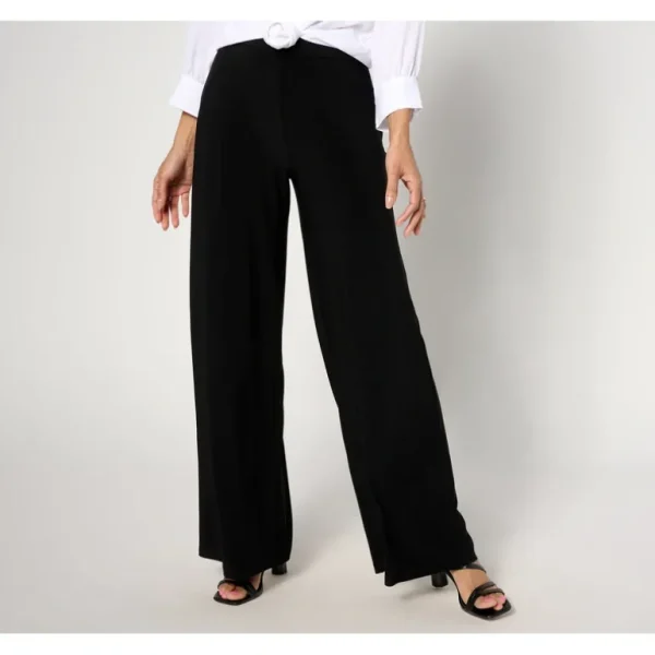 Dennis Basso Regular Italia Knit Wide Leg Pants - a world of fashionable women's clothing, including a wide selection of dresses and trendy accessories.> Hat