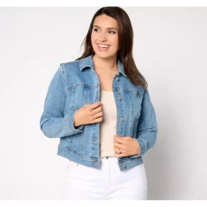 Destination 365 Curved Yoke Denim Jacket - a world of fashionable women's clothing, including a wide selection of dresses and trendy accessories.> Dresses