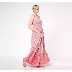Destination 365 Petite Printed Maxi Dress - a world of fashionable women's clothing, including a wide selection of dresses and trendy accessories.> Hat