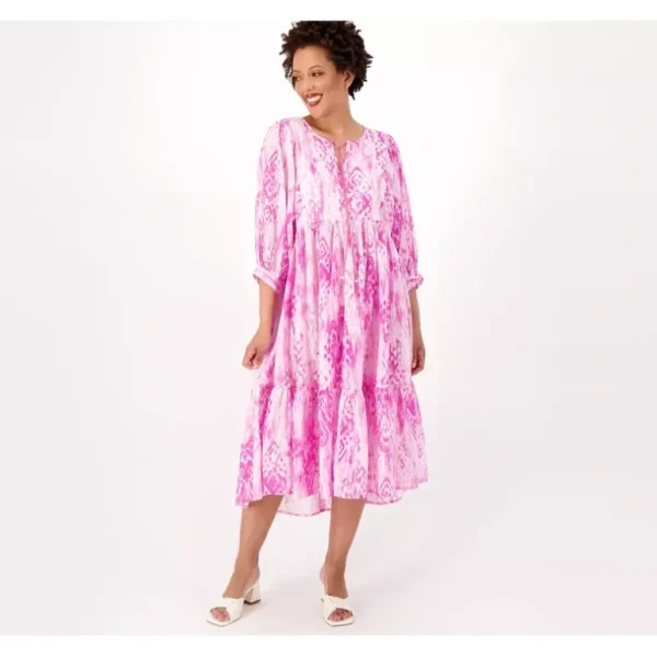 Destination 365 Petite Printed Midi Dress - a world of fashionable women's clothing, including a wide selection of dresses and trendy accessories.> Hat