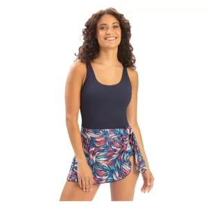 Dolfin Aquashape Womens Deep Scoop Neck Swim Dress in Bliss - a world of fashionable women's clothing, including a wide selection of dresses and trendy accessories.> Hat