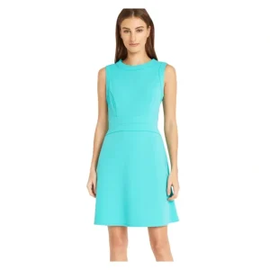 Donna Morgan Sleeveless Fit Flare Mini Dress - a world of fashionable women's clothing, including a wide selection of dresses and trendy accessories.> Hat