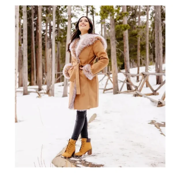Donna Salyers Fabulous Furs Sundown Faux SuedeBelted Coat - a world of fashionable women's clothing, including a wide selection of dresses and trendy accessories.> Coats
