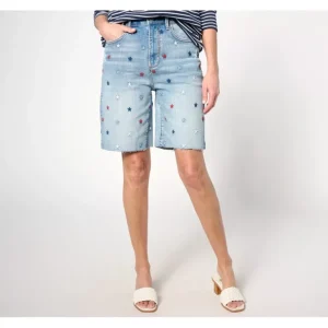 Driftwood Jeans Bermuda 9" Embroidered Short - Starry Night - a world of fashionable women's clothing, including a wide selection of dresses and trendy accessories.> Hat
