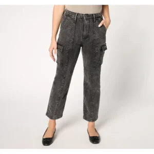 Driftwood Jeans Royce Cargo Straight Leg - Acid Black - a world of fashionable women's clothing, including a wide selection of dresses and trendy accessories.> Hat