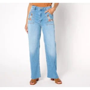 Dresses<Driftwood Jeans Taylor Straight Relaxed Jean -Spring Neptune - a world of fashionable women's clothing, including a wide selection of dresses and trendy accessories.