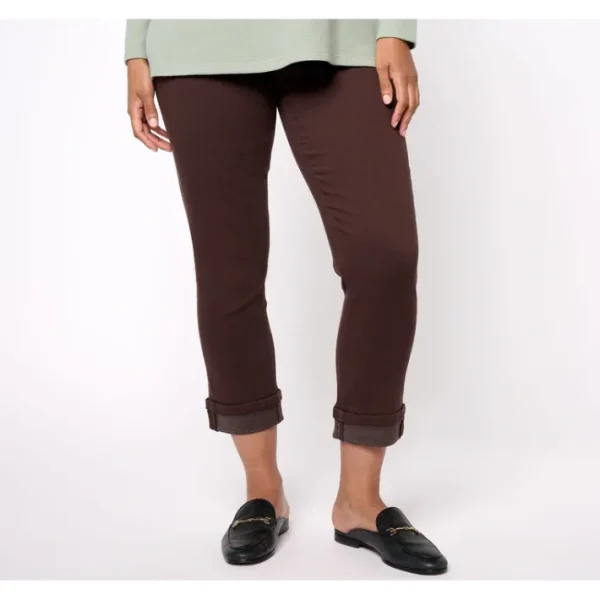 Fashion<Easy Stretch Denim Petite Easy Fit Crop Jean - a world of fashionable women's clothing, including a wide selection of dresses and trendy accessories.