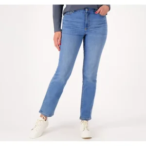 Easy Stretch Denim Regular Straight Jean - a world of fashionable women's clothing, including a wide selection of dresses and trendy accessories.> Shoes