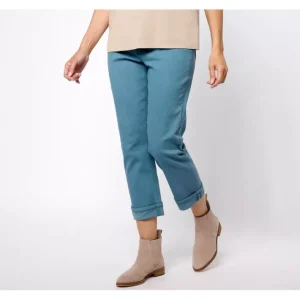Fashion<Easy Stretch Denim Tall Easy Fit Crop Jean - a world of fashionable women's clothing, including a wide selection of dresses and trendy accessories.