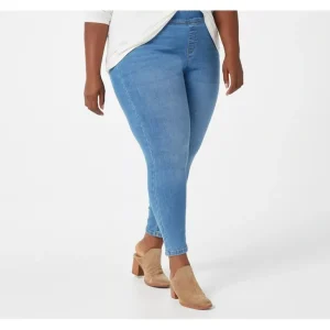Easy Stretch Denim Tall Pull-On Jeggings - a world of fashionable women's clothing, including a wide selection of dresses and trendy accessories.> Hat