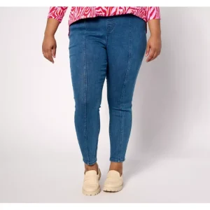 Easy Stretch Petite Jegging with Seam Details - a world of fashionable women's clothing, including a wide selection of dresses and trendy accessories.> Hat