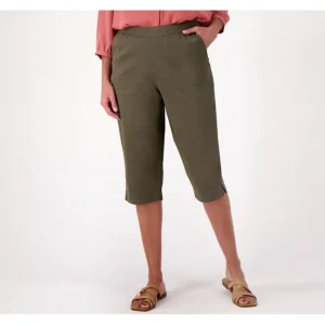 Fashion<EasyWear Twill Regular Relaxed Pull-On Skimmer - a world of fashionable women's clothing, including a wide selection of dresses and trendy accessories.