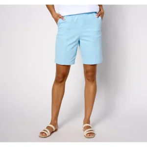 EasyWear Twill Relaxed Short Seam Details - a world of fashionable women's clothing, including a wide selection of dresses and trendy accessories.> Hat