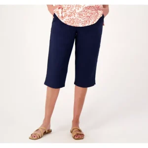 Fashion<EasyWear Twill Tall Relaxed Pull-On Skimmer - a world of fashionable women's clothing, including a wide selection of dresses and trendy accessories.