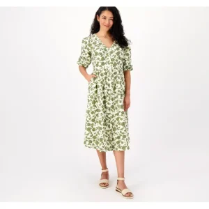 Encore by Idina Menzel Petite Relaxed Gauze Peasant Dress - a world of fashionable women's clothing, including a wide selection of dresses and trendy accessories.> Hat