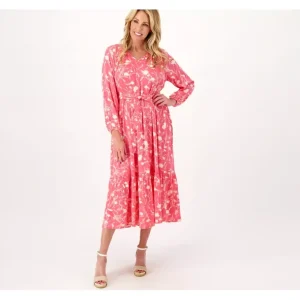 Encore by Idina Menzel Petite Romantic Tiers Dress - a world of fashionable women's clothing, including a wide selection of dresses and trendy accessories.> Hat