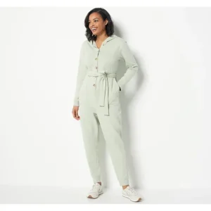 Encore by Idina Menzel Regular Soft French Terry Swing Romper - a world of fashionable women's clothing, including a wide selection of dresses and trendy accessories.> Hat