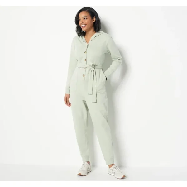 Encore by Idina Menzel Regular Soft French Terry Swing Romper - a world of fashionable women's clothing, including a wide selection of dresses and trendy accessories.> Hat