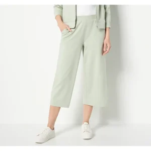 Encore by Idina Menzel Regular Soft French Terry Wide Leg Crop - a world of fashionable women's clothing, including a wide selection of dresses and trendy accessories.> Hat