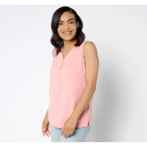 Dresses<Essentials Modal Blend Jersey v-Neck Tank - a world of fashionable women's clothing, including a wide selection of dresses and trendy accessories.
