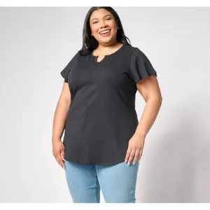 Essentials Petite Favorite Jersey Tunic - a world of fashionable women's clothing, including a wide selection of dresses and trendy accessories.> Hat