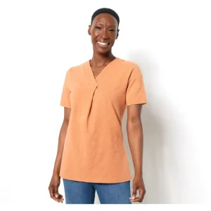 Essentials Regular Textured Knit V-Neck Tunic - a world of fashionable women's clothing, including a wide selection of dresses and trendy accessories.> Hat
