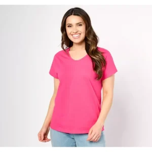 Fashion<Essentials True Cotton Jersey Dolman Sleeve Top - a world of fashionable women's clothing, including a wide selection of dresses and trendy accessories.
