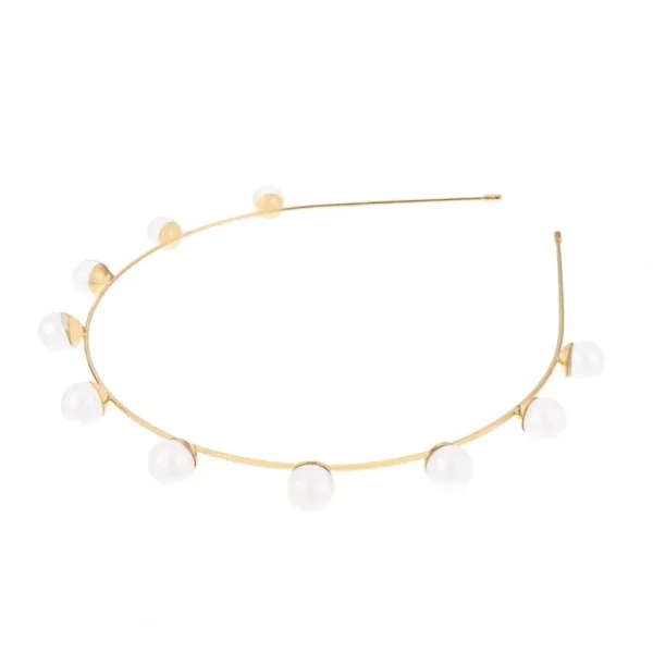 Ettika Faux Pearls Studded Headband - a world of fashionable women's clothing, including a wide selection of dresses and trendy accessories.> Hat