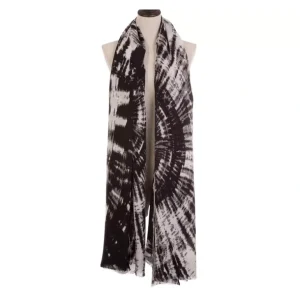 eUty by Glitzhome Jacquie Graphic Tie DyeWrap Scarf - a world of fashionable women's clothing, including a wide selection of dresses and trendy accessories.> Hat