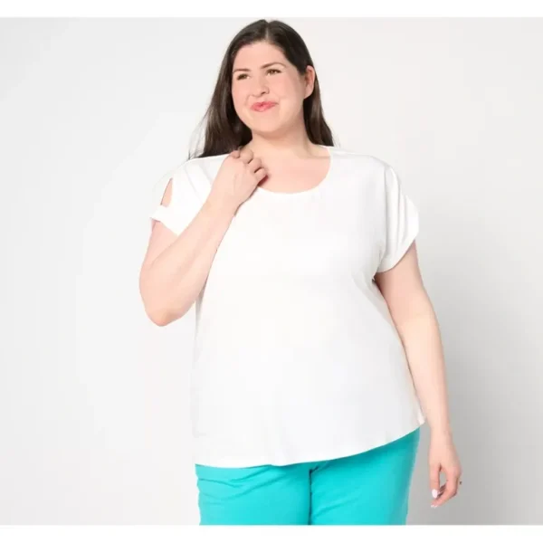 Favorite Jersey Scoop Neck Dolman Sleeve Top - a world of fashionable women's clothing, including a wide selection of dresses and trendy accessories.> Hat