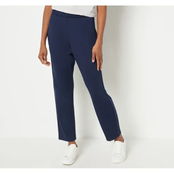 Shop All<Form Line by Universal Standard Petite Ponte Pants - a world of fashionable women's clothing, including a wide selection of dresses and trendy accessories.