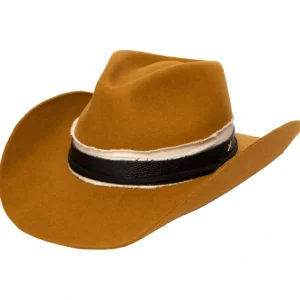 Hat<Frye Men's Wool Felt Stiff Brim Cowboy Hat - a world of fashionable women's clothing, including a wide selection of dresses and trendy accessories.