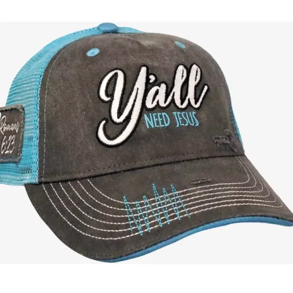 grace truth Cap - Y'all Need Jesus - a world of fashionable women's clothing, including a wide selection of dresses and trendy accessories.> Hat