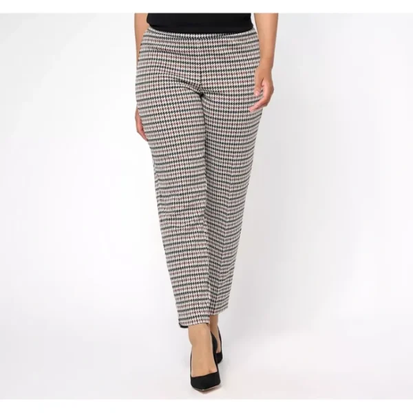 Shop All<GRAVER Susan Graver Regular Jacquard AVA Slim Ankle Pant - a world of fashionable women's clothing, including a wide selection of dresses and trendy accessories.