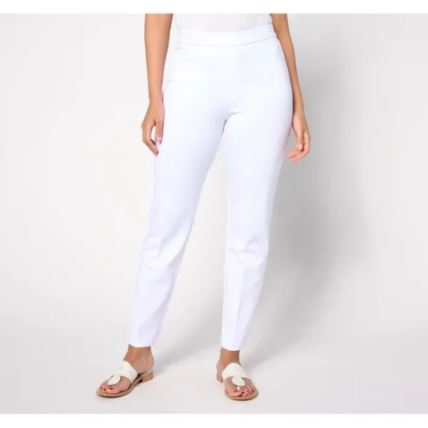 Shop All<GRAVER Susan Graver Regular Status Stretch Strght Leg Ankle Pants - a world of fashionable women's clothing, including a wide selection of dresses and trendy accessories.