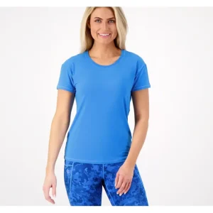 Gymwrap Everyday Scoop Neck Tee with High-Low Hem - a world of fashionable women's clothing, including a wide selection of dresses and trendy accessories.> Hat