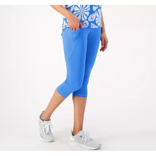 Gymwrap High-Rise Cropped Legging with Side Pockets - a world of fashionable women's clothing, including a wide selection of dresses and trendy accessories.> Hat