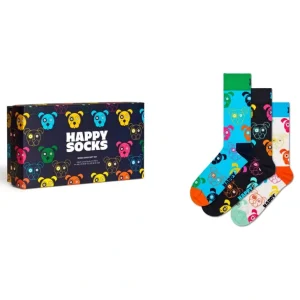Happy Socks Unisex Set of 3 Gift Boxed Crew Socks - Classics - a world of fashionable women's clothing, including a wide selection of dresses and trendy accessories.> Hat