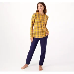 Fashion<Heavenly Jersey Printed Top and Solid Pant Set - a world of fashionable women's clothing, including a wide selection of dresses and trendy accessories.