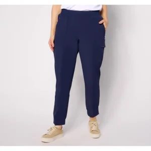 Fashion<Isaac Mizrahi Live! Petite Clubhouse Crop Pants - a world of fashionable women's clothing, including a wide selection of dresses and trendy accessories.