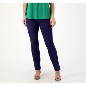 Isaac Mizrahi Live! Petite Elements 24/7 Stretch Pants - a world of fashionable women's clothing, including a wide selection of dresses and trendy accessories.> Hat