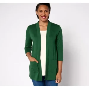 Isaac Mizrahi Live! Petite Essentials Pima Cotton Layered Look - a world of fashionable women's clothing, including a wide selection of dresses and trendy accessories.> Hat