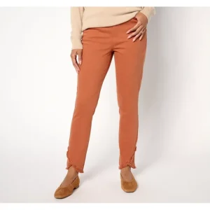 Isaac Mizrahi Live! Petite Knit Denim Slim Leg Ankle Jeans - a world of fashionable women's clothing, including a wide selection of dresses and trendy accessories.> Shoes