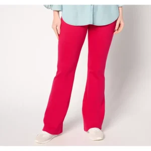 Isaac Mizrahi Live! Petite Pima Flex Bootcut Pants - a world of fashionable women's clothing, including a wide selection of dresses and trendy accessories.> Hat