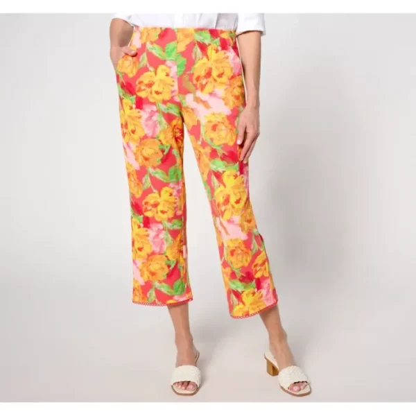 Dresses<Isaac Mizrahi Live! Petite Printed Pebble Knit Crop Straight Pants - a world of fashionable women's clothing, including a wide selection of dresses and trendy accessories.